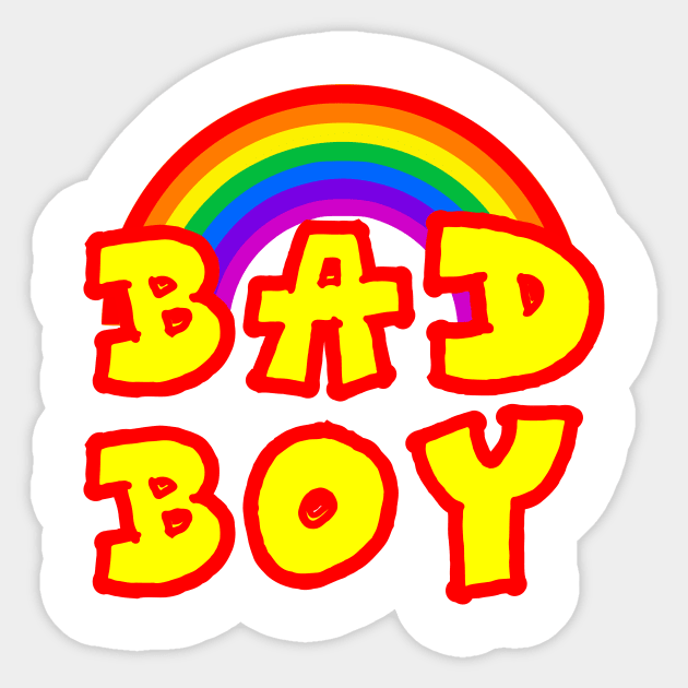 Bad Boy Sticker by valsymot